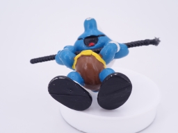 Schtroumpf haltérophile - photo