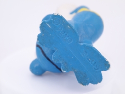 Schtroumpf qui fait le poirier / acrobate - photo