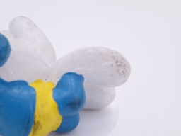 Schtroumpf qui fait le poirier / acrobate - photo