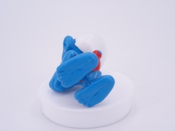 Schtroumpf sur plongeoir - photo