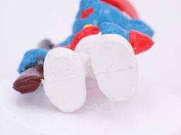 Schtroumpf soldat avec fusil - photo