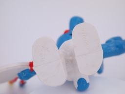 Schtroumpf peintre - photo