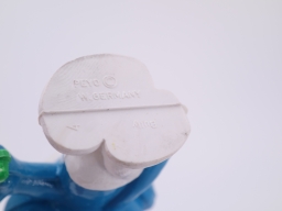 Schtroumpf courtisant avec fleur (rendez-vous) - photo