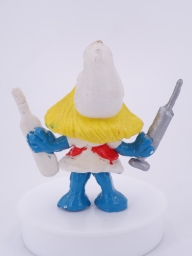 Schtroumpfette infirmière - photo