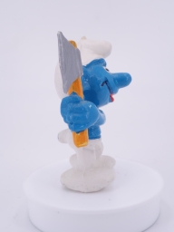 Schtroumpf bûcheron - photo