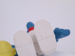 Schtroumpf avec bière - photo