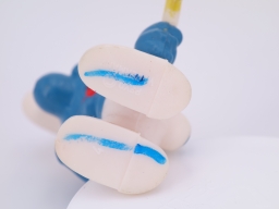 Schtroumpf triste (avec mouchoir) - photo