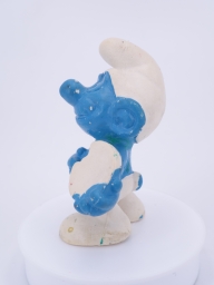 Schtroumpf avec biscuit - photo