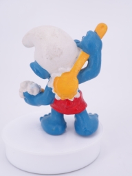 Schtroumpf qui se lave (sauna) - photo