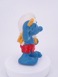 Schtroumpf qui se lave (sauna) - photo