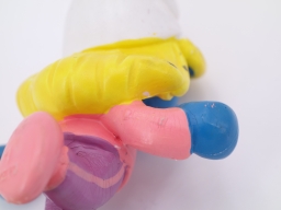 Schtroumpfette joggeuse - photo