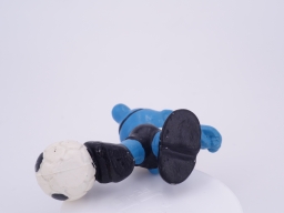 Schtroumpf footballeur - photo