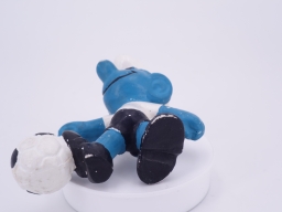 Schtroumpf footballeur - photo