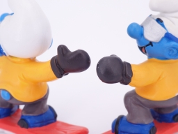 Schtroumpf Snowboard - photo