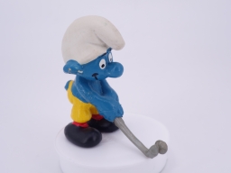 Schtroumpf golfeur - photo
