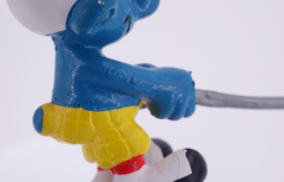 Schtroumpf golfeur - photo