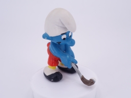 Schtroumpf golfeur - photo