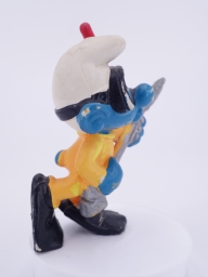 Schtroumpf en tenue de plongée / plongeur - photo