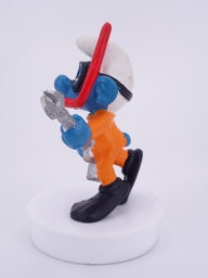 Schtroumpf en tenue de plongée / plongeur - photo