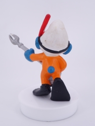 Schtroumpf en tenue de plongée / plongeur - photo