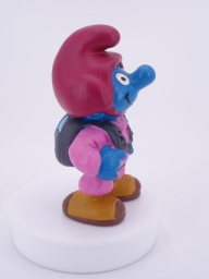 Schtroumpf parachutiste - photo