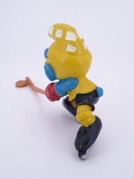 Schtroumpf joueur de hockey sur glace - photo