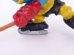 Schtroumpf joueur de hockey sur glace - photo