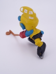 Schtroumpf joueur de hockey sur glace - photo