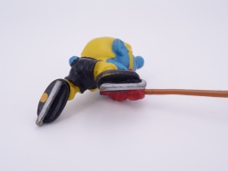 Schtroumpf joueur de hockey sur glace - photo