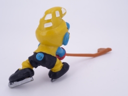 Schtroumpf joueur de hockey sur glace - photo