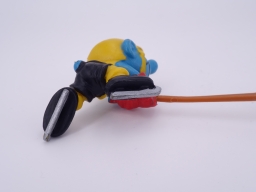 Schtroumpf joueur de hockey sur glace - photo