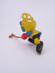 Schtroumpf joueur de hockey sur glace - photo