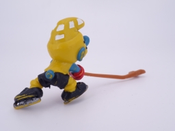 Schtroumpf joueur de hockey sur glace - photo