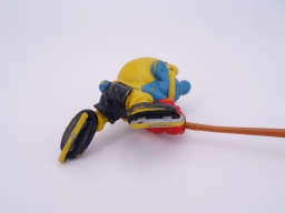 Schtroumpf joueur de hockey sur glace - photo