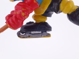 Schtroumpf joueur de hockey sur glace - photo