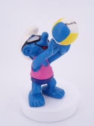 Schtroumpf beach volley - photo