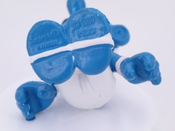 Schtroumpf barres de gymnastique - photo