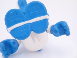 Schtroumpf barres de gymnastique - photo