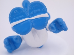 Schtroumpf barres de gymnastique - photo