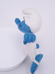 Schtroumpf gymnaste - Anneaux - photo