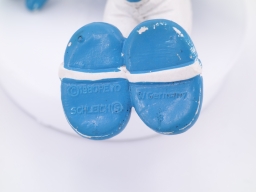 Schtroumpf gymnaste - Anneaux - photo