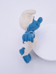 Schtroumpf gymnaste - Anneaux - photo