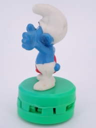 Schtroumpf avec casque - photo