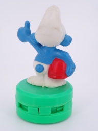 Schtroumpf avec casque - photo