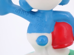 Schtroumpf avec casque - photo