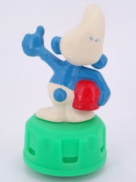 Schtroumpf avec casque - photo