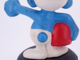 Schtroumpf avec casque - photo