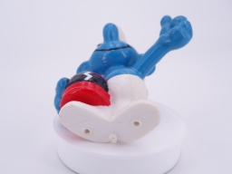 Schtroumpf avec casque - photo