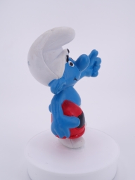 Schtroumpf avec casque - photo