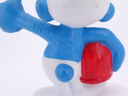 Schtroumpf avec casque - photo